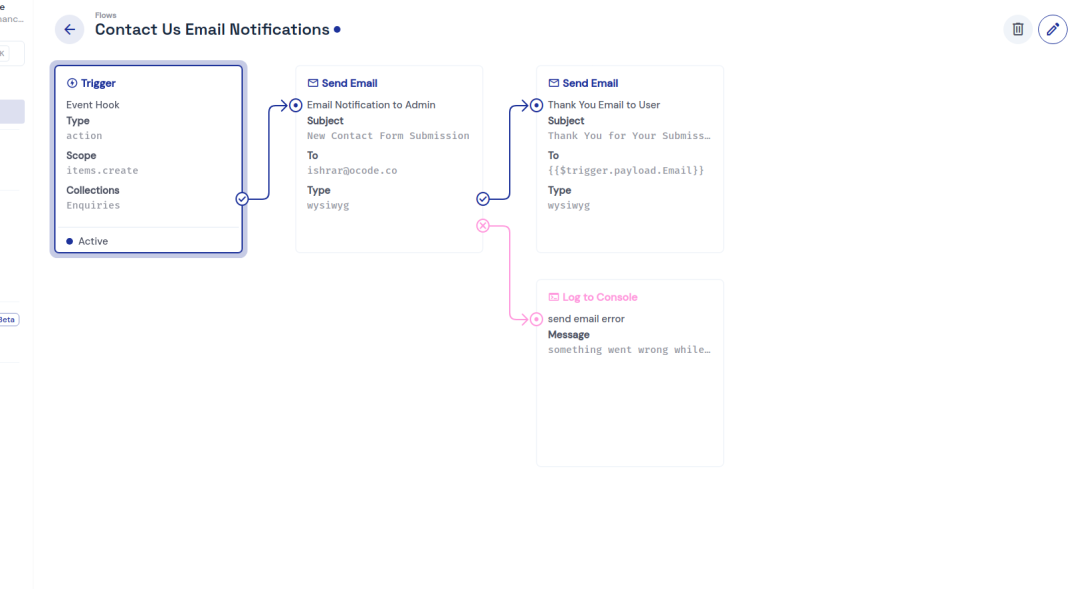 Screenshot 1 - Appearance & Project Settings